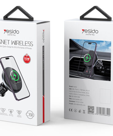 Magnet wireless (cargador para carro magnetico) Yesido C190